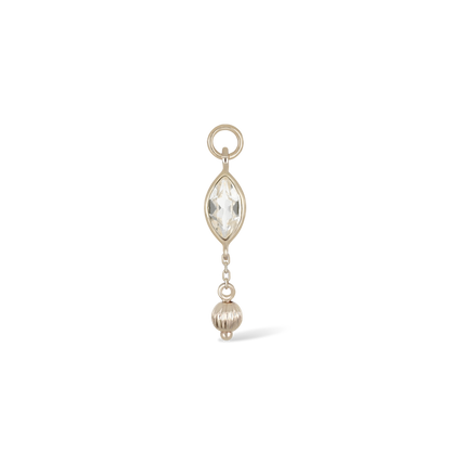 Aris • Golden Bead Drop Charm