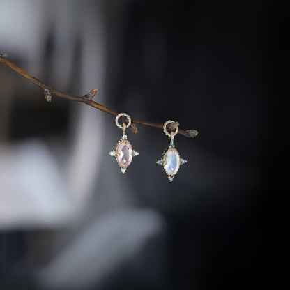 Charlotte • Gemstone Hoop Charm