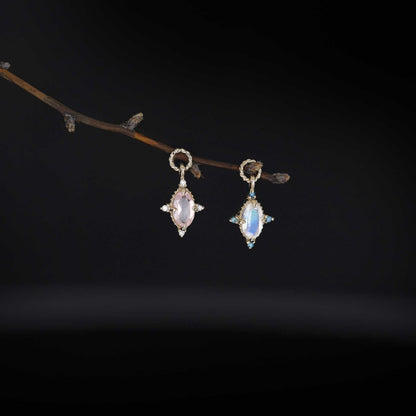 Charlotte • Gemstone Hoop Charm