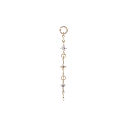 Nicole • Double Diamond Drop Charm
