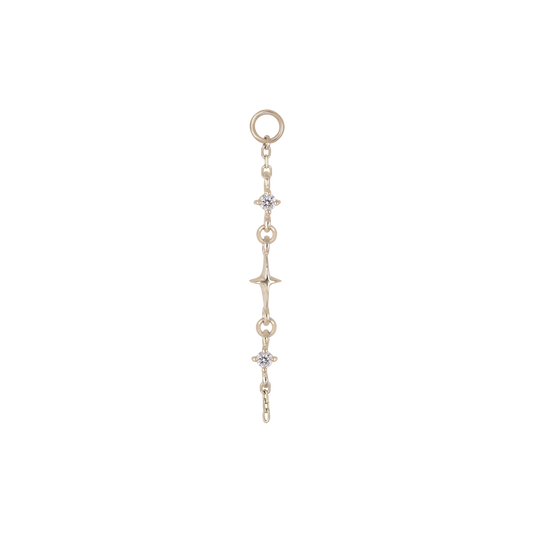 Nicole • Double Diamond Drop Charm