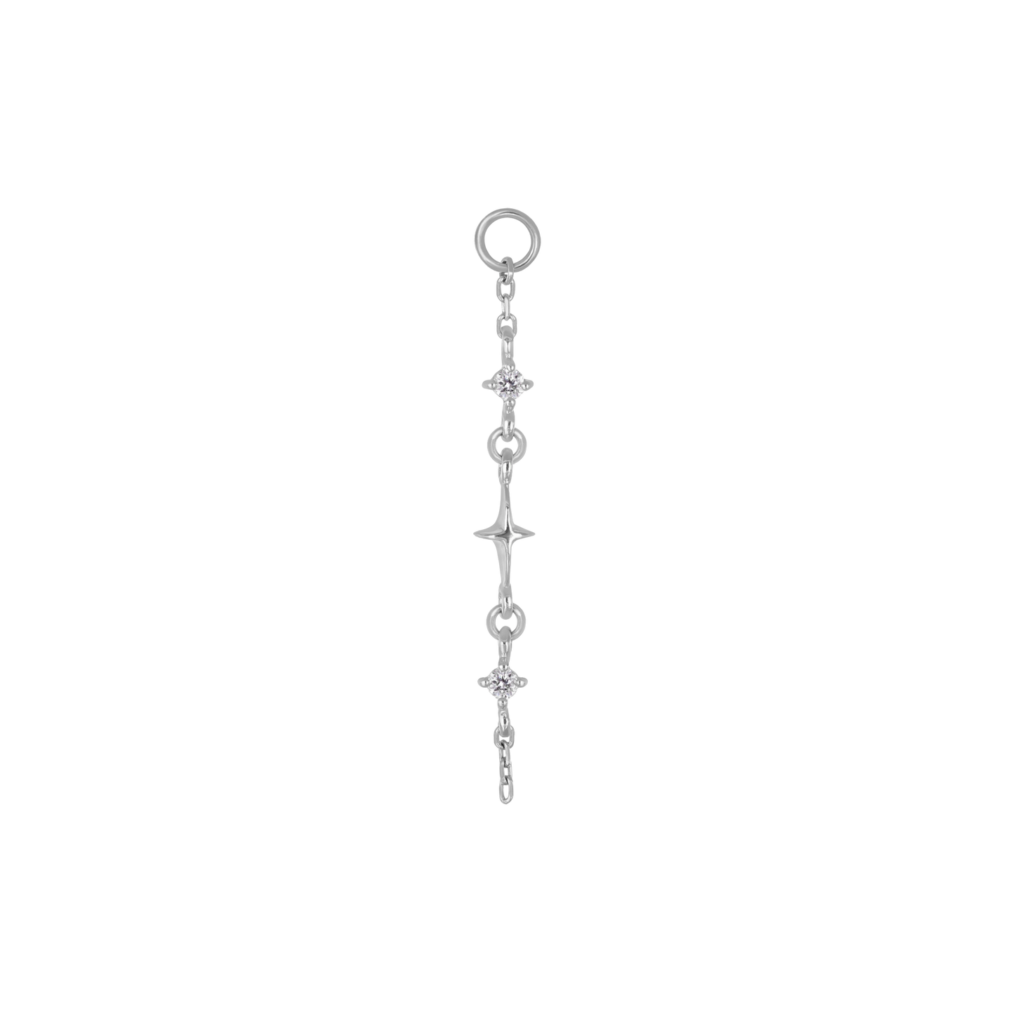 Nicole • Double Diamond Drop Charm