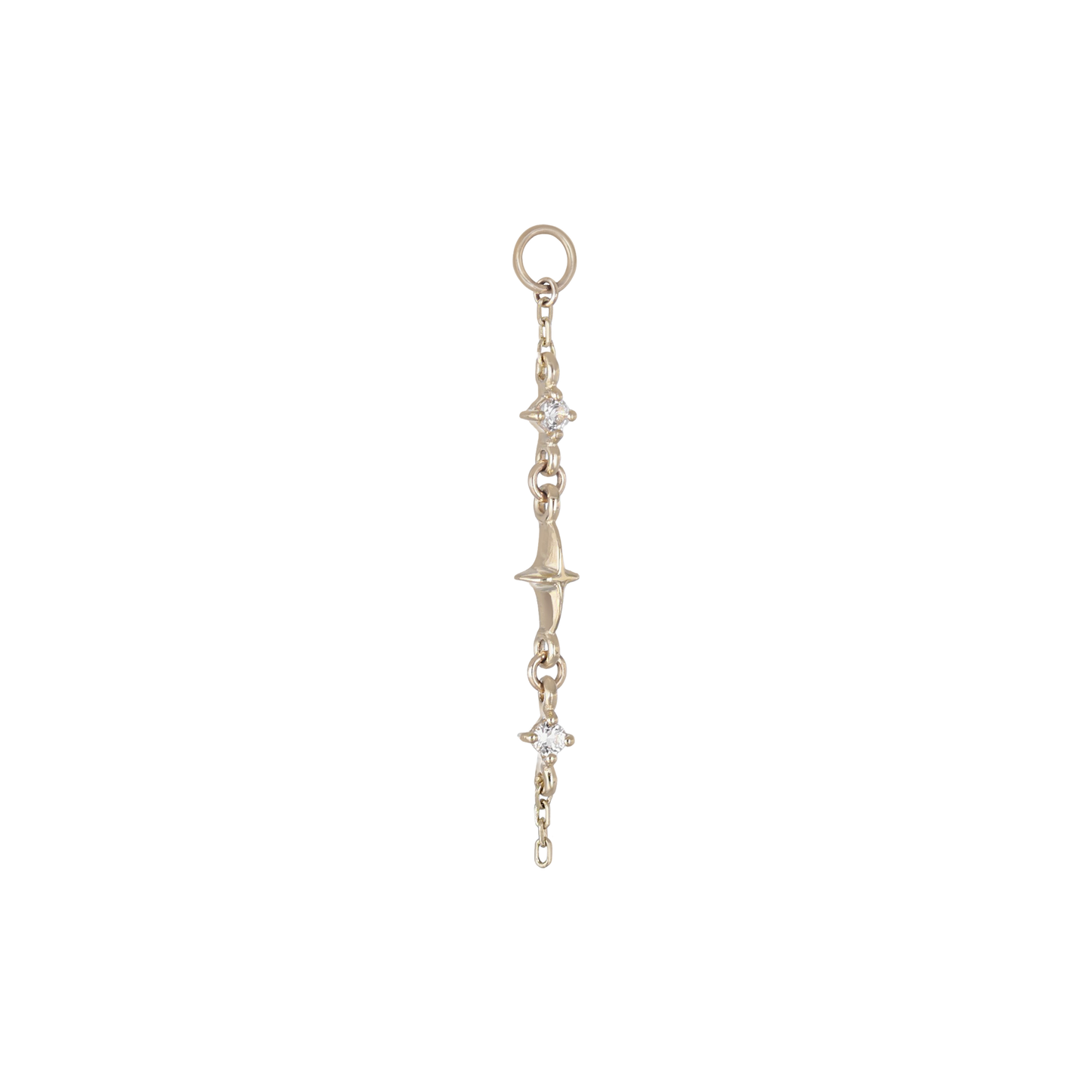 Nicole • Double Diamond Drop Charm