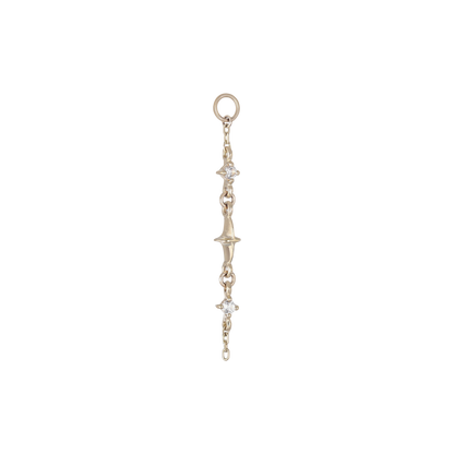 Nicole • Double Diamond Drop Charm