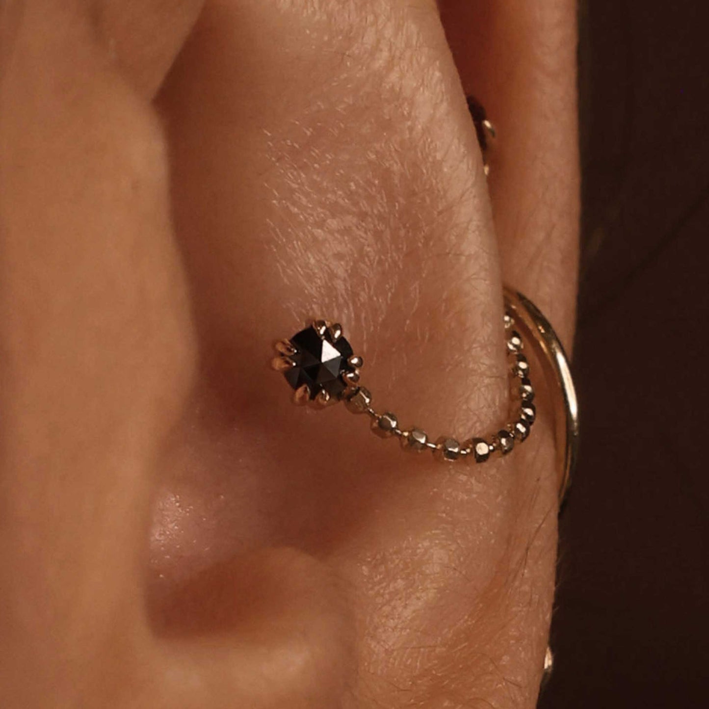 Kai • 2.5mm Rose Cut Diamond Threadless End