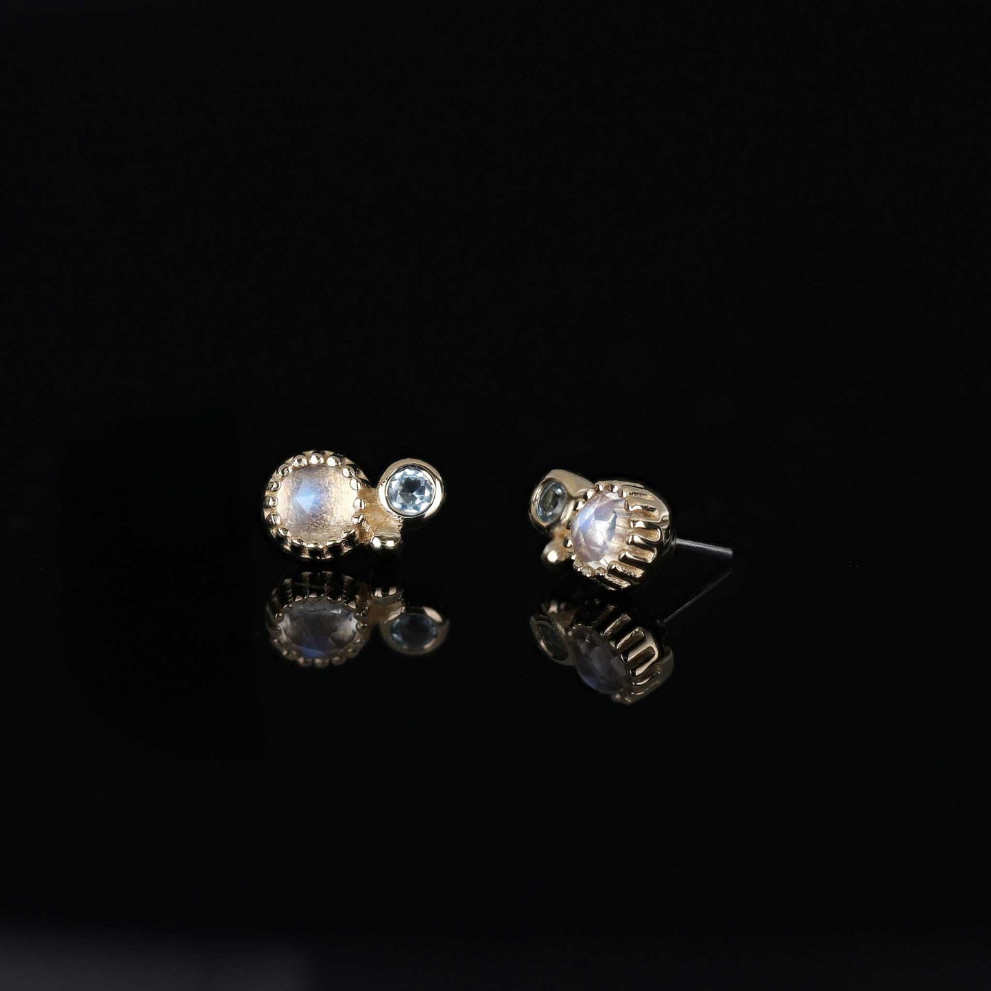 Twinette • 14K Gold Gemstone Threadless End