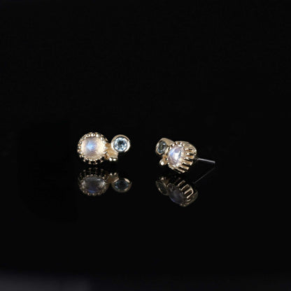 Twinette • 14K Gold Gemstone Threadless End