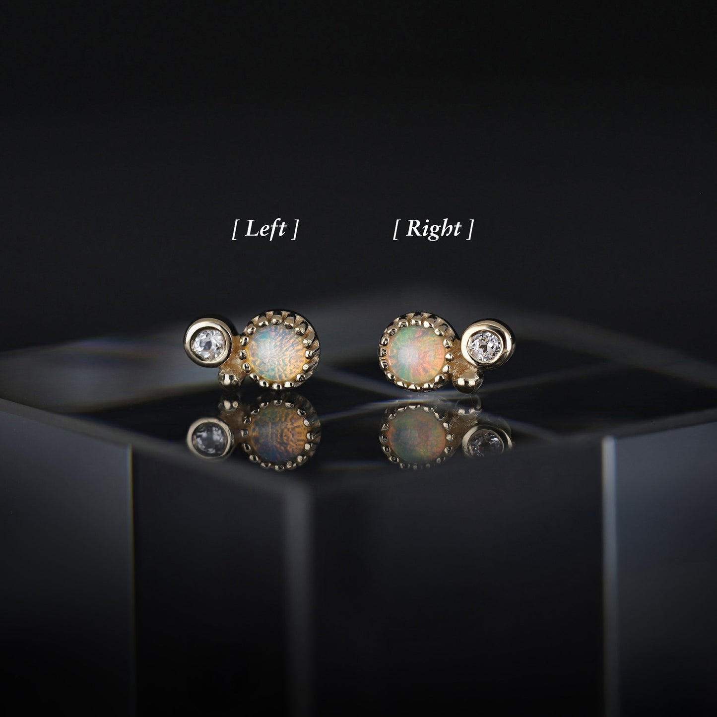 Twinette • 14K Gold Gemstone Threadless End
