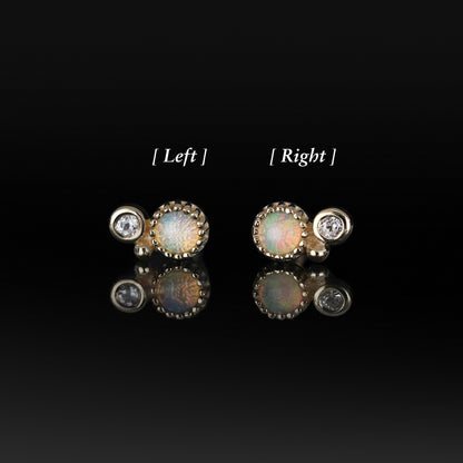 Twinette • 14K Gold Gemstone Threadless End