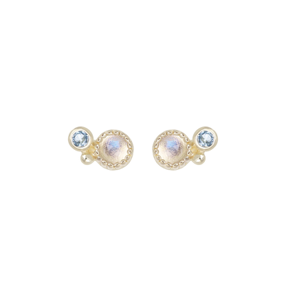 Twinette • 14K Gold Gemstone Threadless End