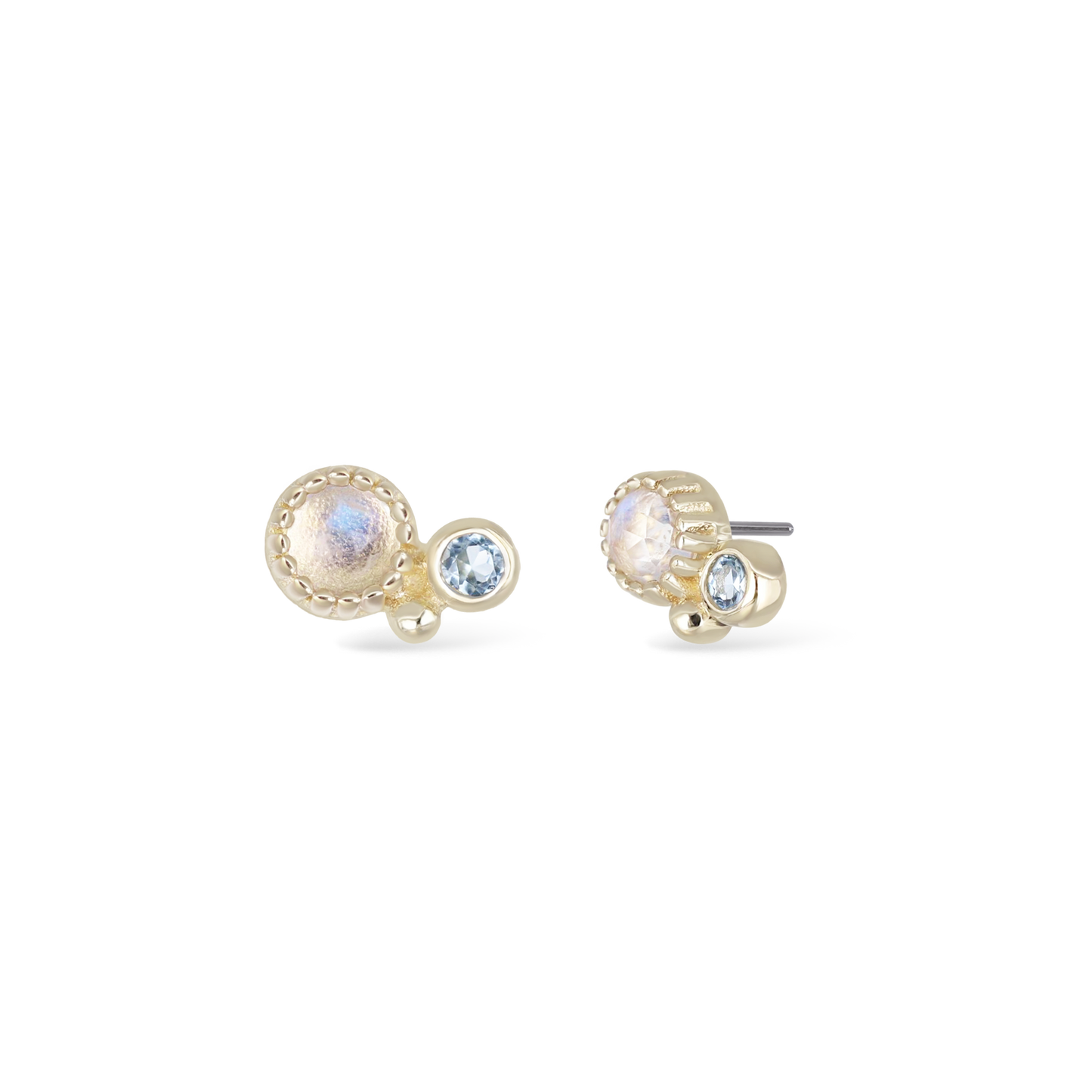 Twinette • 14K Gold Gemstone Threadless End