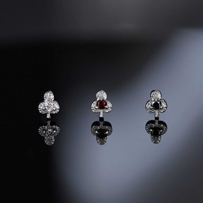 Club • Ace of Gems Flatback Stud