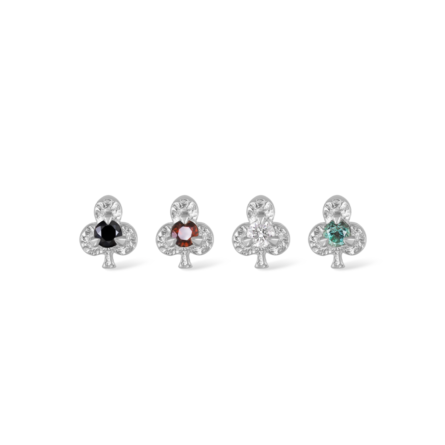 Club • Ace of Gems Flatback Stud