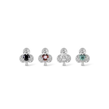 Club • Ace of Gems Flatback Stud