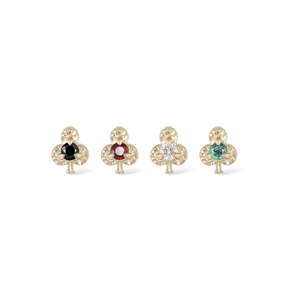 Club • Ace of Gems Flatback Stud