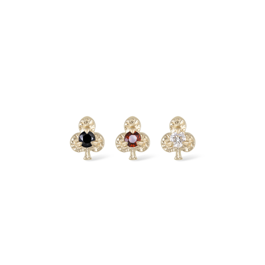 Club • Ace of Gems Flatback Stud