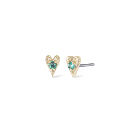 Heart • Ace of Gems Flatback Stud