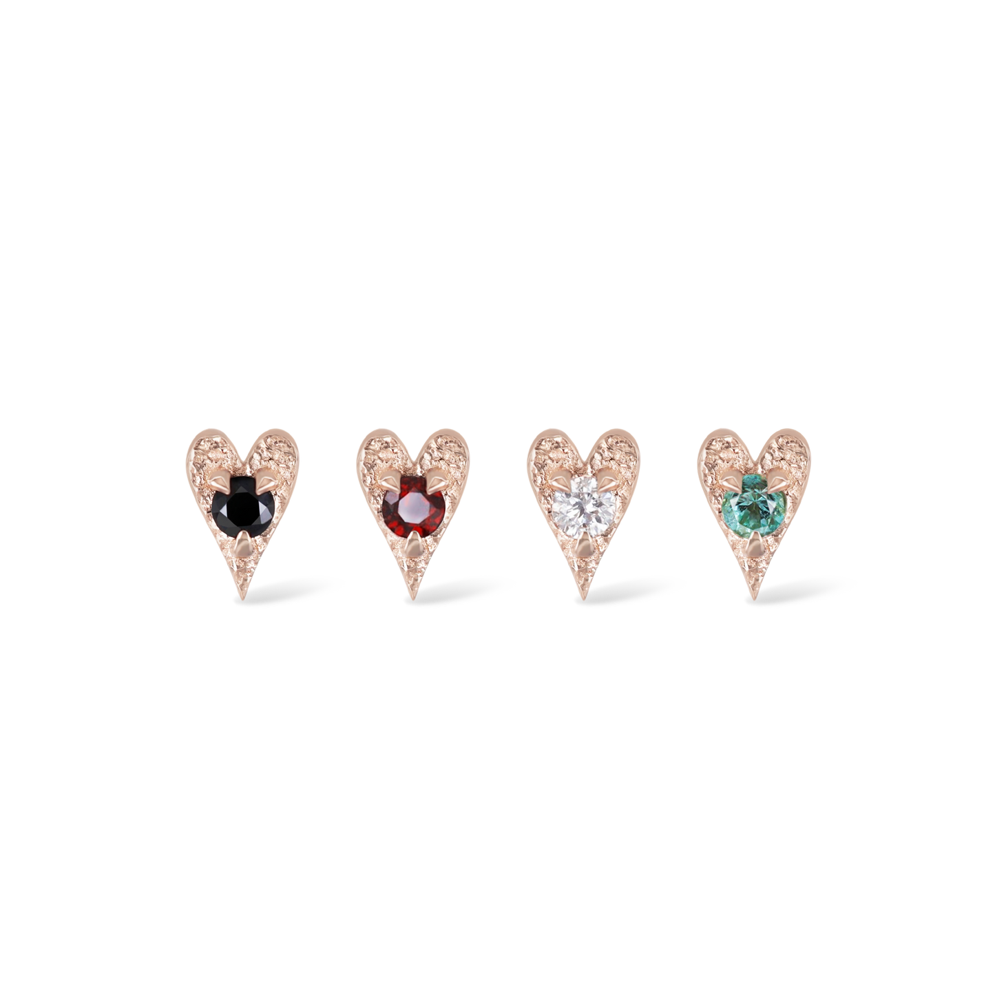 Heart • Ace of Gems Flatback Stud