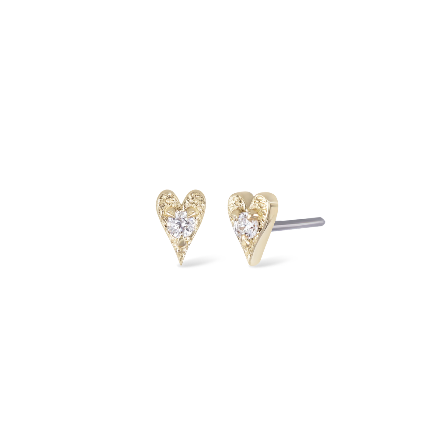 Heart • Ace of Gems Flatback Stud