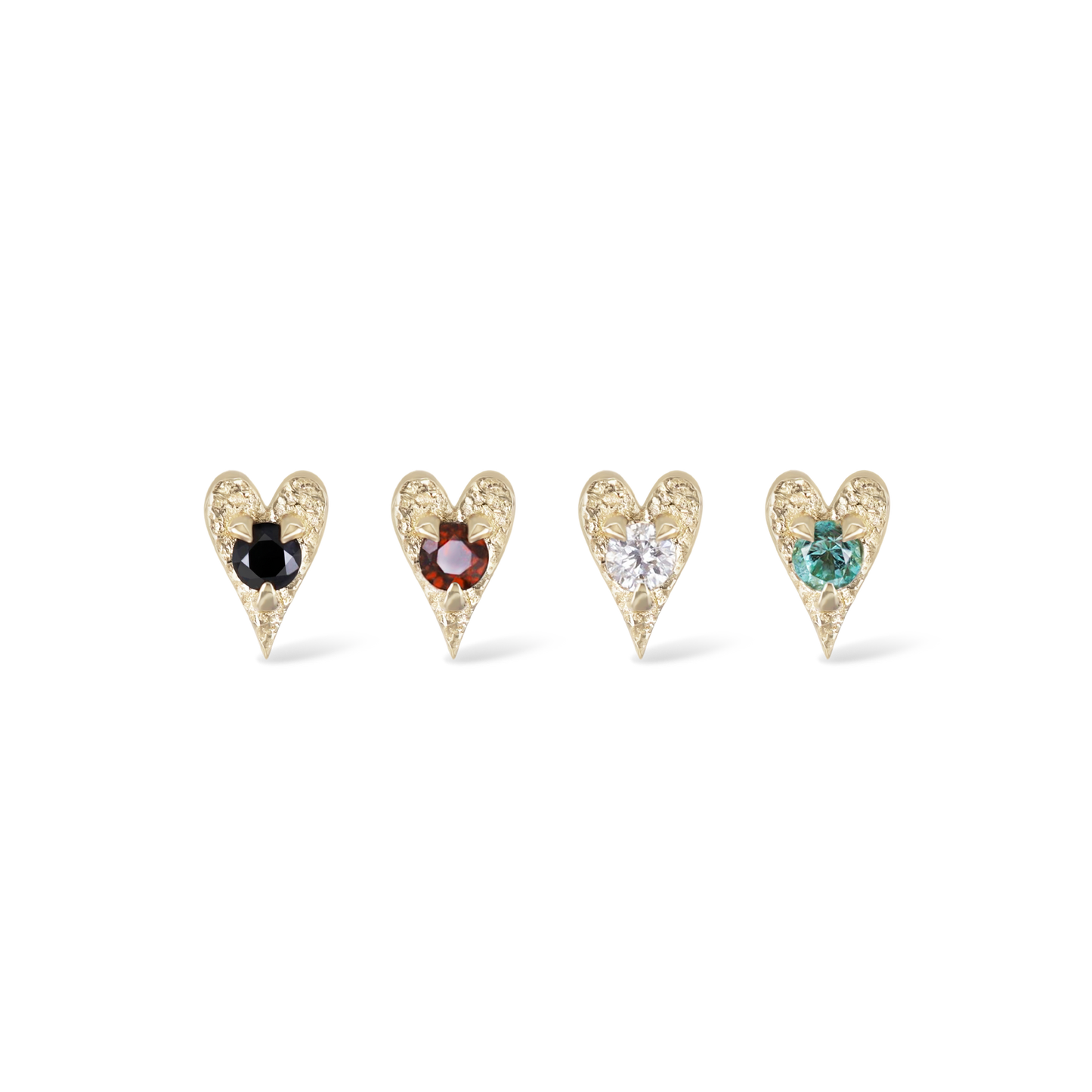 Heart • Ace of Gems Flatback Stud
