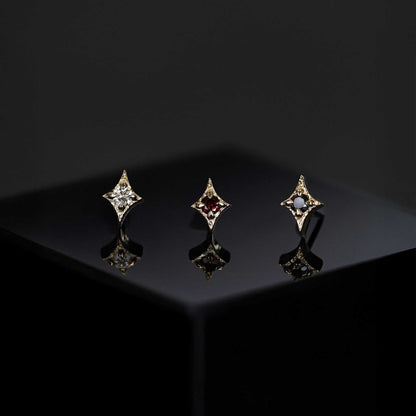 Diamond • Ace of Gems Flatback Stud