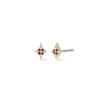 Diamond • Ace of Gems Flatback Stud