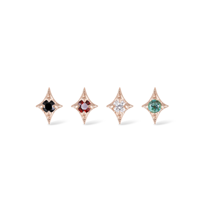 Diamond • Ace of Gems Flatback Stud