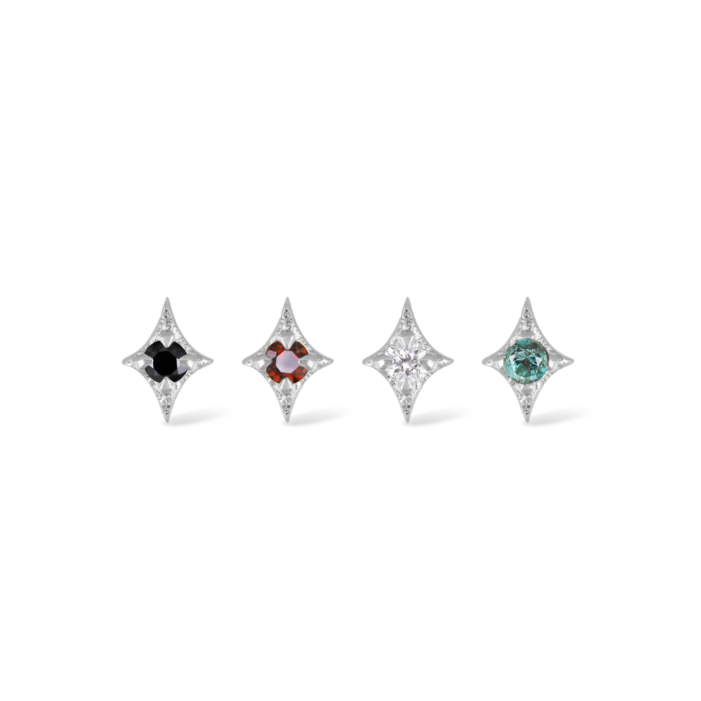 Diamond • Ace of Gems Flatback Stud