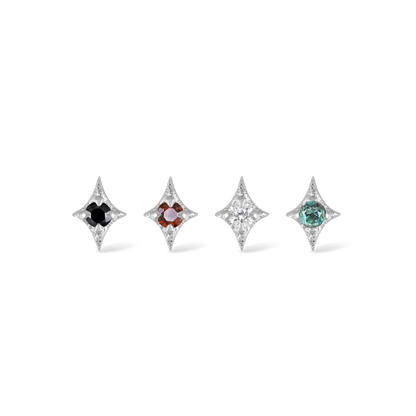 Diamond • Ace of Gems Flatback Stud