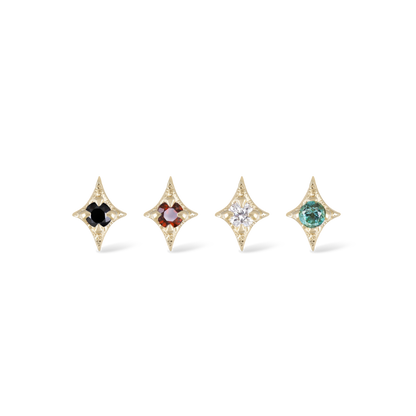 Diamond • Ace of Gems Flatback Stud