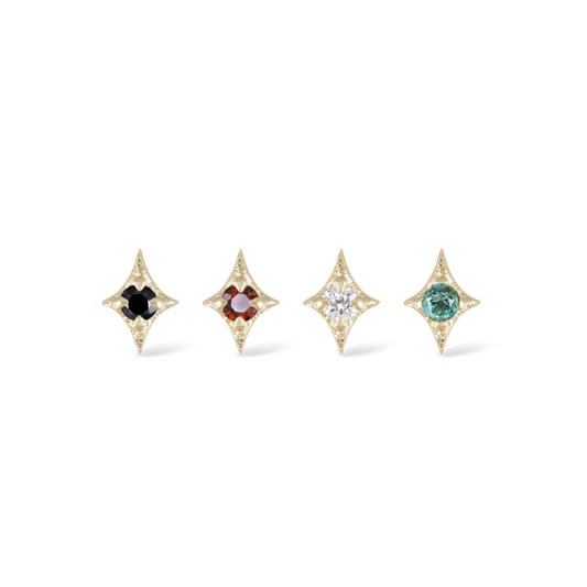 Diamond • Ace of Gems Flatback Stud