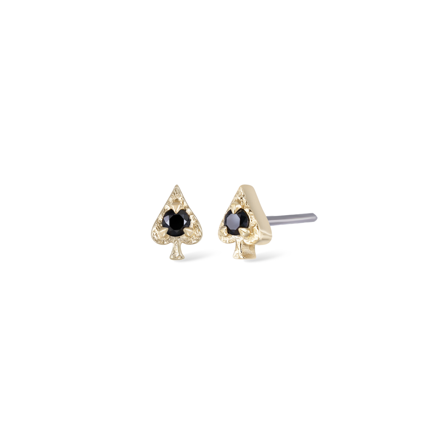 Spade • Ace of Gems Flatback Stud