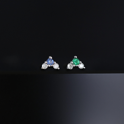 Fio • Tiny Icy Diamond Threadless End