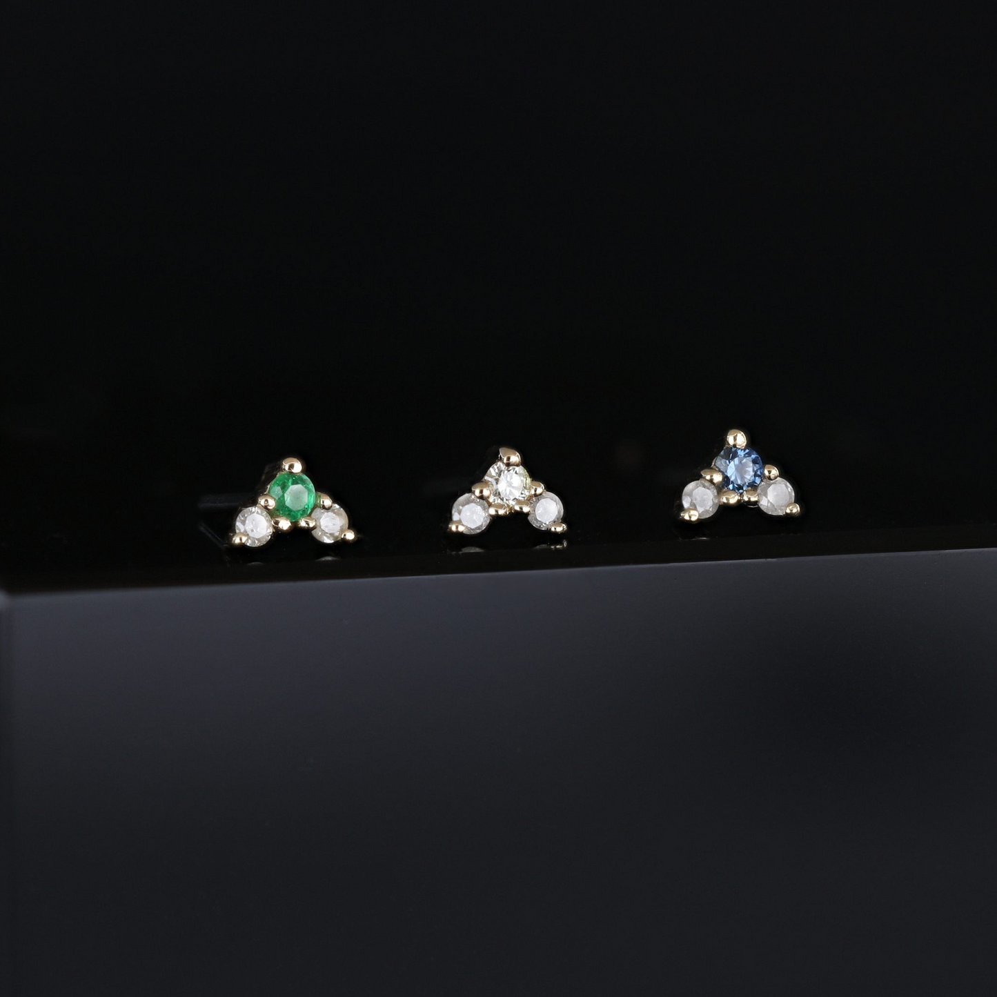 Fio • Tiny Icy Diamond Threadless End