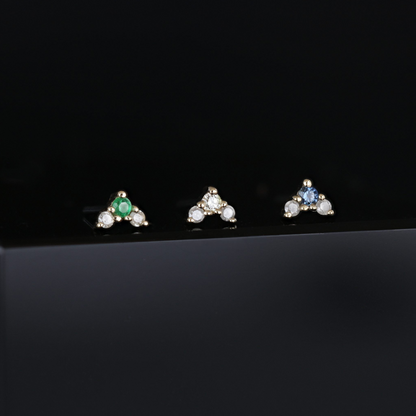 Fio • Tiny Icy Diamond Threadless End