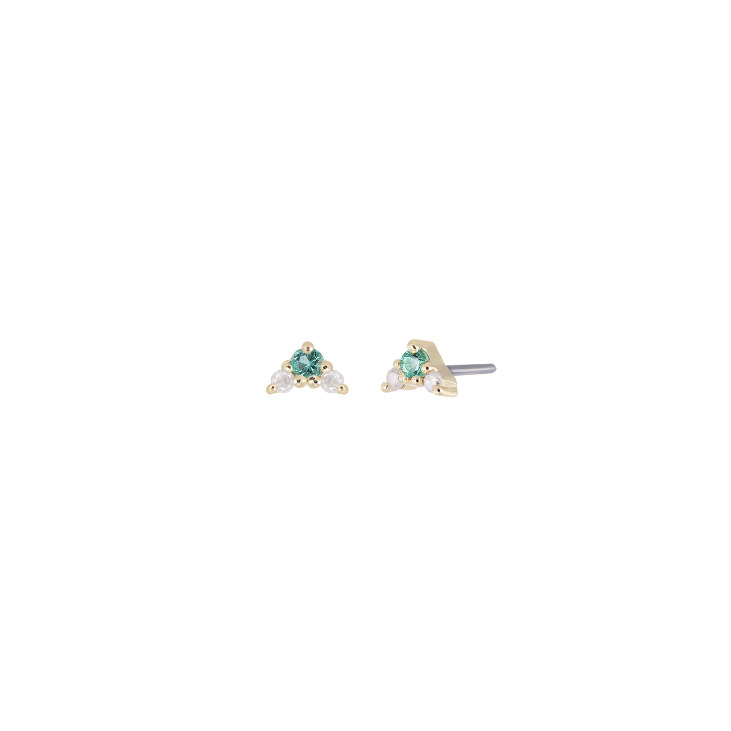 Fio • Tiny Icy Diamond Threadless End