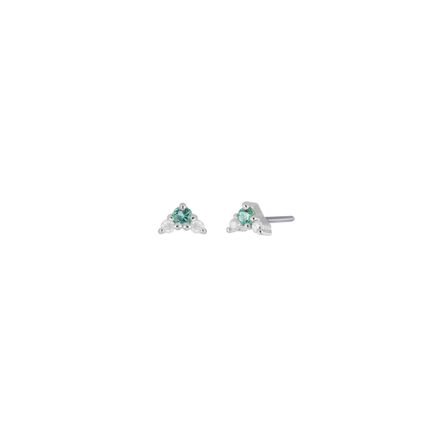 Fio • Tiny Icy Diamond Threadless End