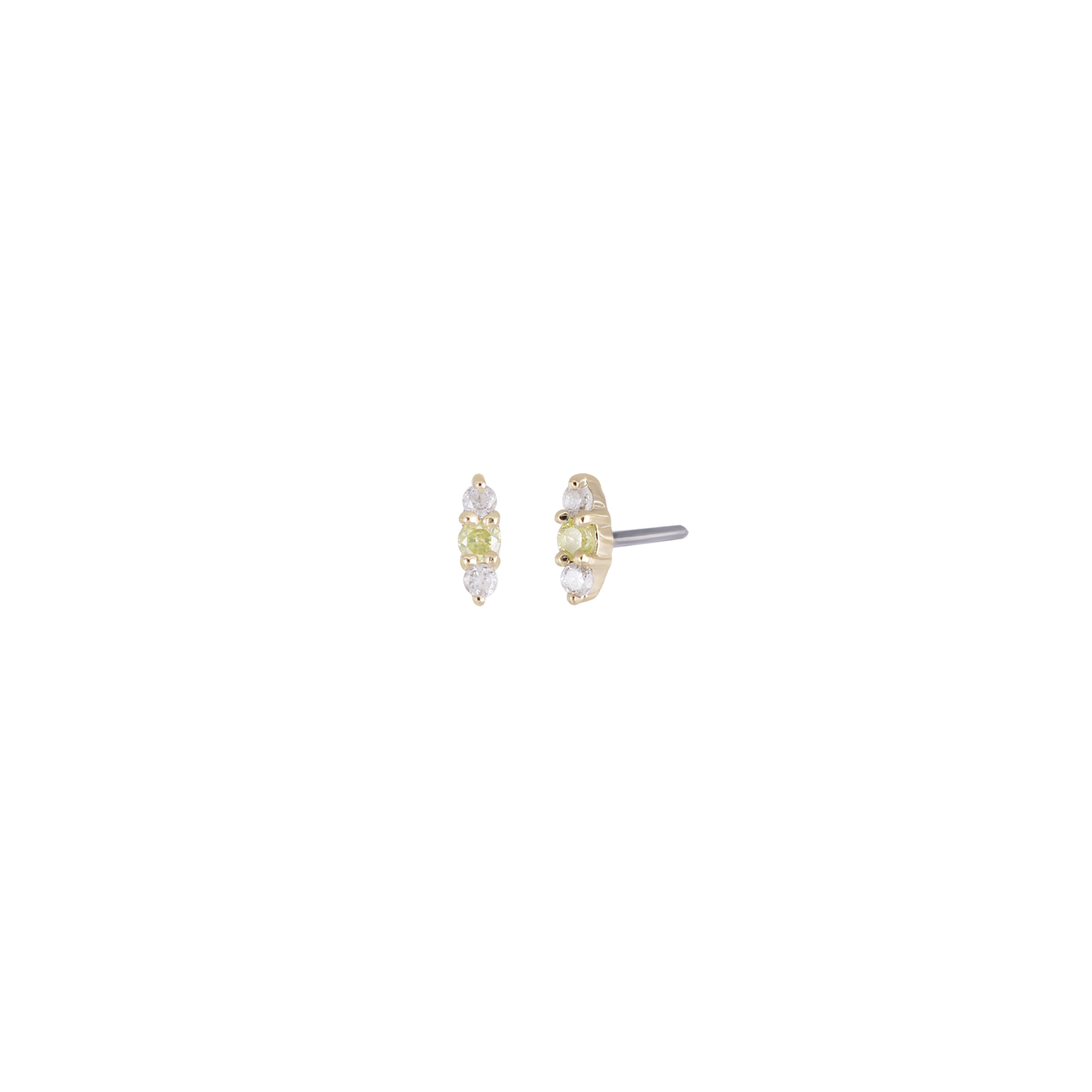 Miette • Micro Gemstone & Icy Diamond