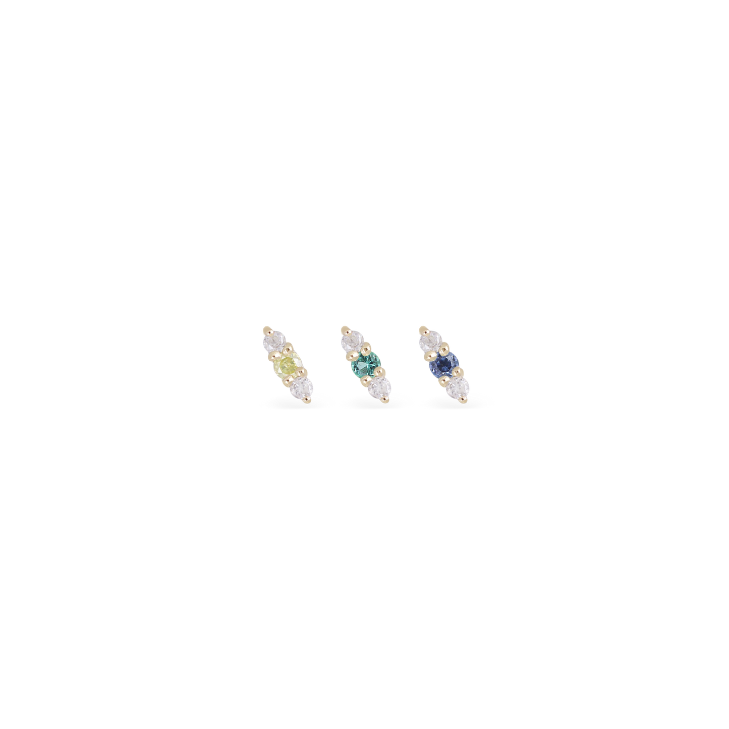 Miette • Micro Gemstone & Icy Diamond