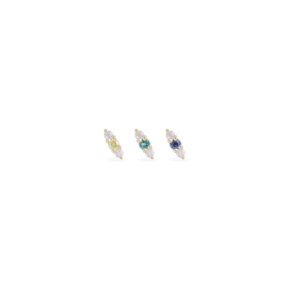 Miette • Micro Gemstone & Icy Diamond