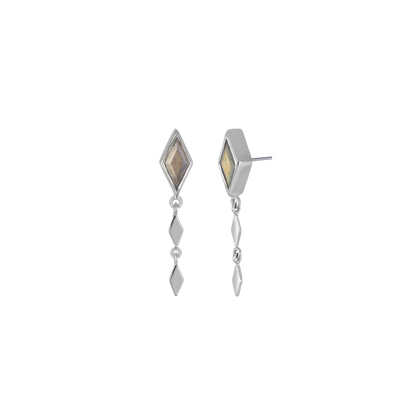 Vesper • Rhombus Drop Flat Back Stud