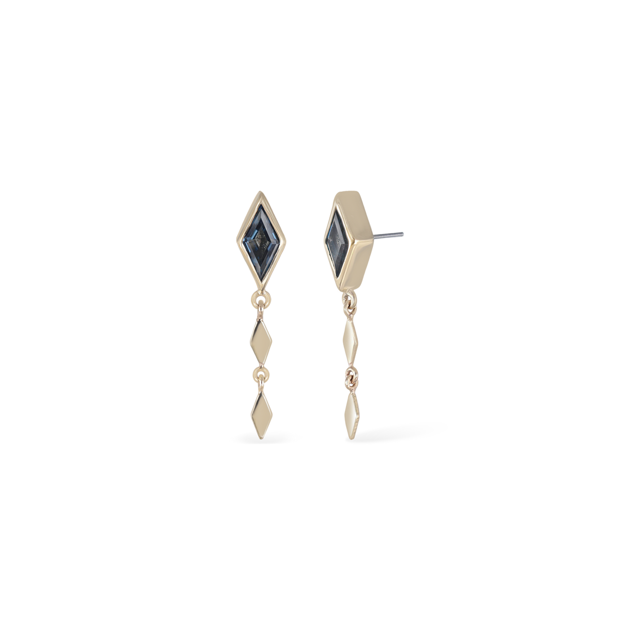 Vesper • Rhombus Drop Flat Back Stud