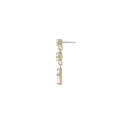 Dias • Triple Gemstone Kite Drop Threadless End