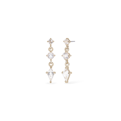 Dias • Triple Gemstone Kite Drop Threadless End