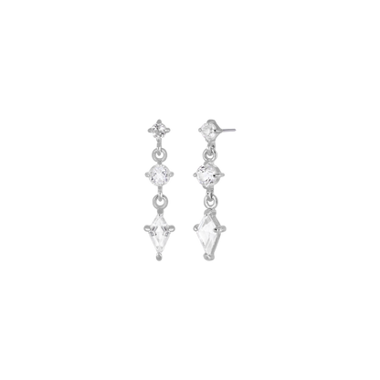 Dias • Triple Gemstone Kite Drop Threadless End