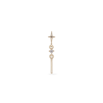 Roxane • Celestial Drop Flat Back Stud