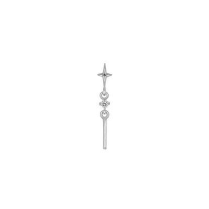 Roxane • Celestial Drop Flat Back Stud