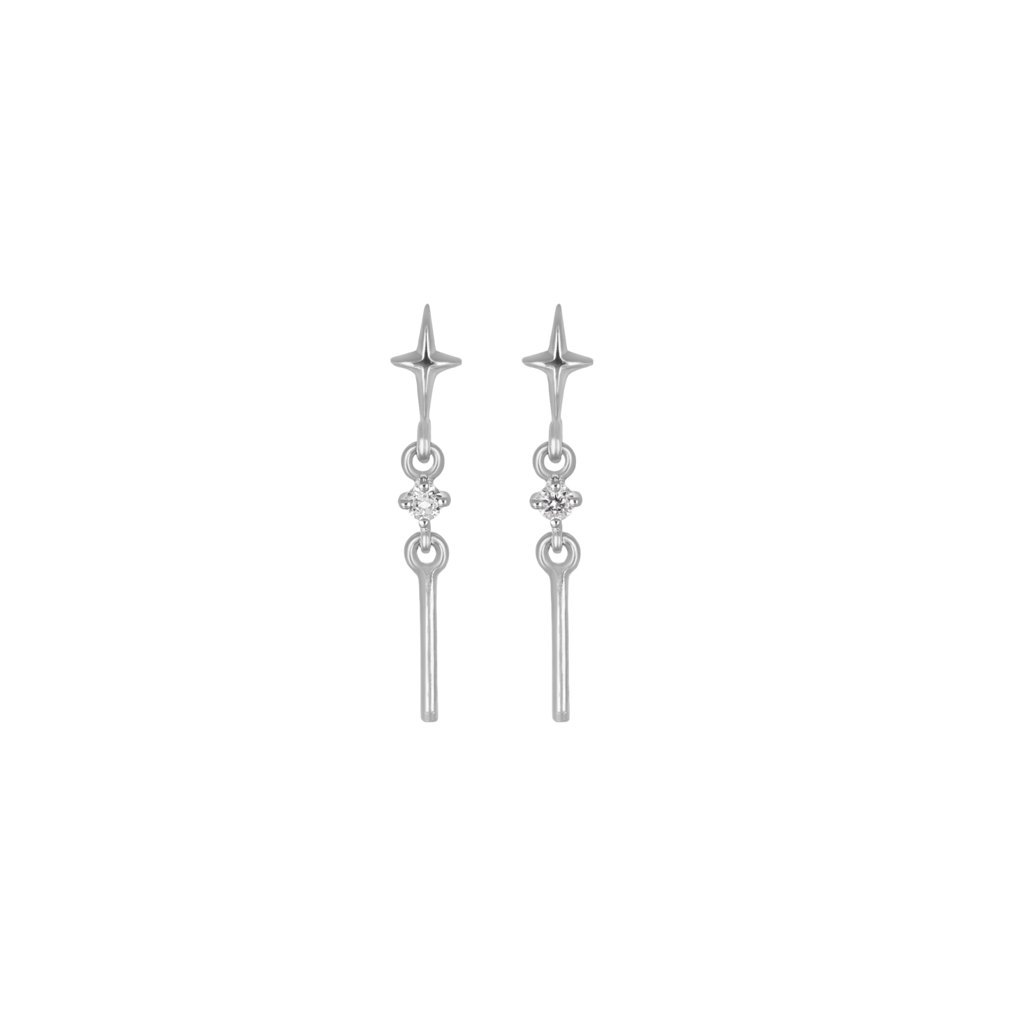 Roxane • Celestial Drop Flat Back Stud