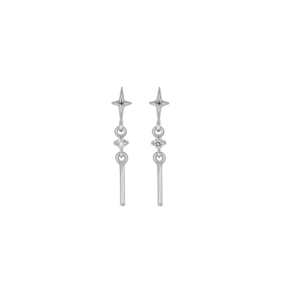 Roxane • Celestial Drop Flat Back Stud