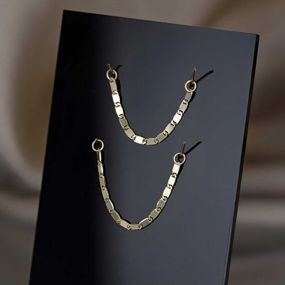 Dante • 14K Gold Single Flat Chain Attachment